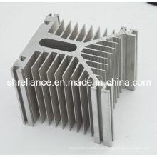 Alumínio / Extrusão de alumínio para dissipador de calor do radiador do diodo emissor de luz